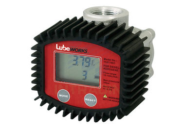 Precisão alta medidor do óleo de 30 Digitas do litro com o baixo indicador de bateria/medidor de fluxo de líquidos